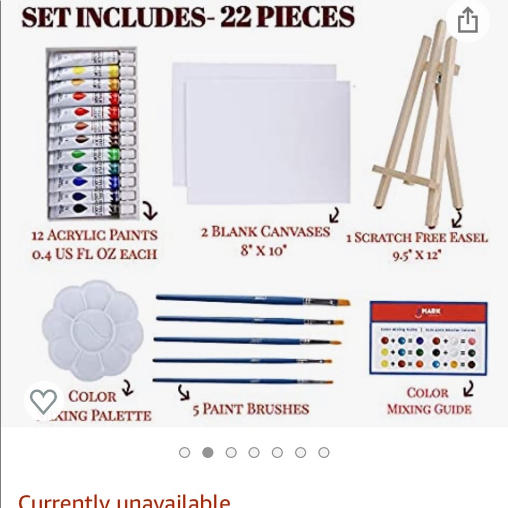 Paint night set